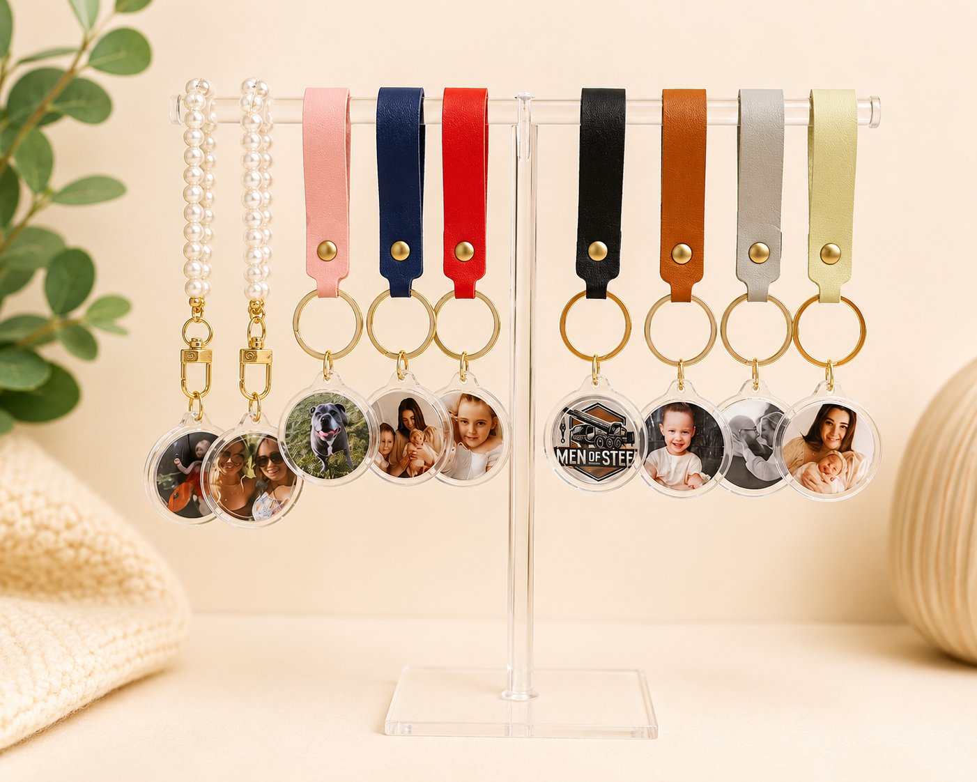 Personalised Photo Keyring