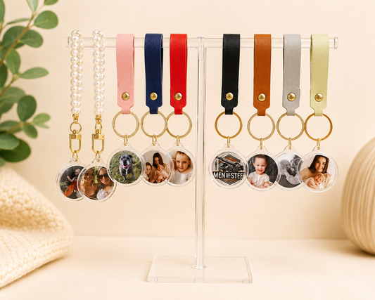 Personalised Photo Keyring
